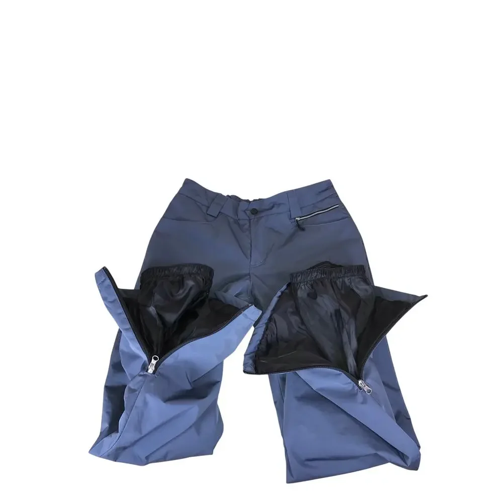 Free Country Snow Pants Men’s Medium Navy Blue Winter Outdoor Utility Casual
